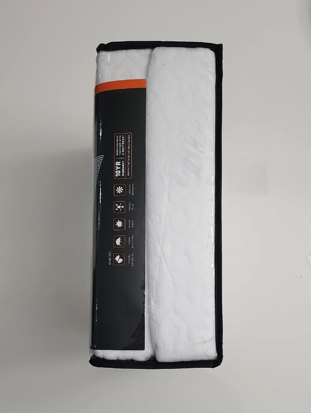 Bedgear Dri-Tec Performance Mattress Protector Split King White NWT